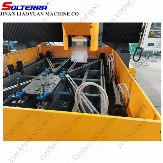China Manufacturer Plate Processor CNC High Speed Plate Hole Drilling Milling Punching Machine