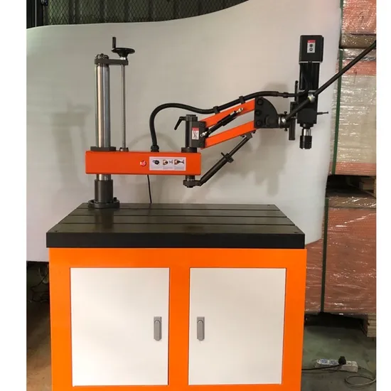 Pipe Metal Thread Drilling Machine High Speed Tapper with Manual or Automatic