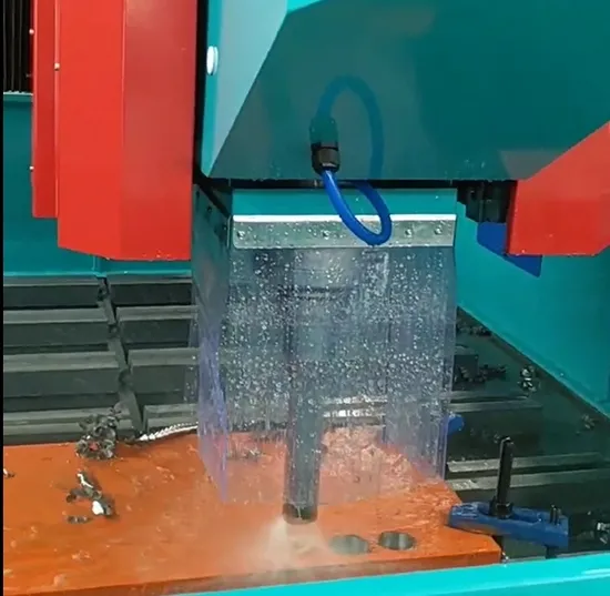 High-Quality Light Mill Automatic CNC Drilling and Milling Machine for Steel Plate in Steel Structure, Phd2016, Knd Syntec GSK Bt50 Max Drilling Dia. 50mm