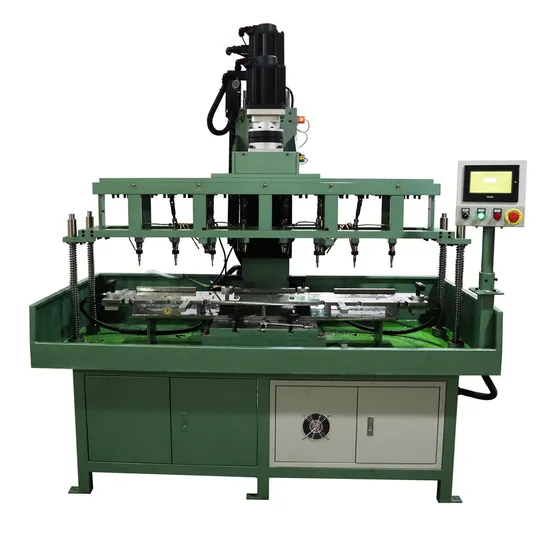 Heavy Duty Servo Motor Type Multi Spindle Drilling Machine for Box Pipe Profiles