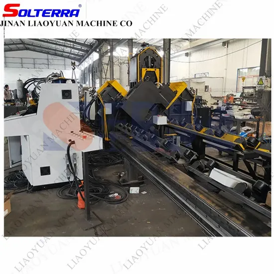 Telecom Tower CNC Angle Iron Drilling Marking Machine