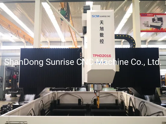 Tphd2016 High Speed CNC Drilling and Tapping Machine for Tube Sheets