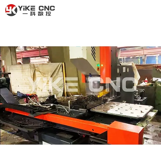 Yk-Phd1610 CNC Drilling and Marking Machine for Steel Plates in Tower Fabrication