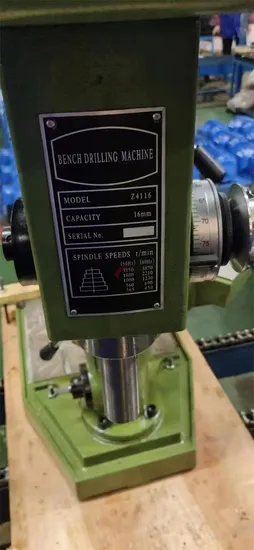 Small Bench Drilling Machine Z4116 Z4120 Industrial Type Bench Drill Press Machine