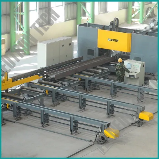 CNC 3 Spindle Drilling Machine for H Beam Steel