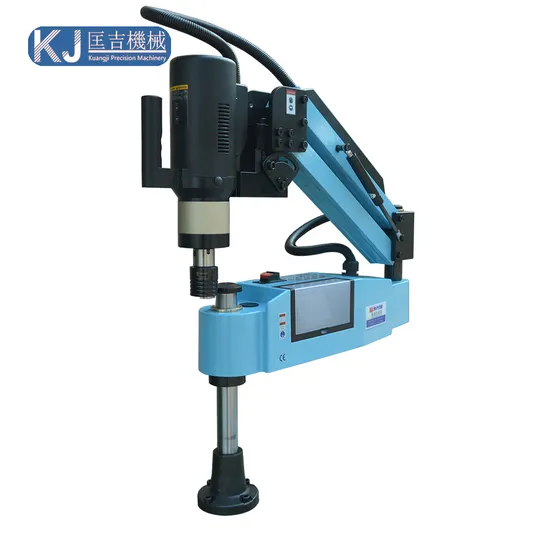 Upgraded M6-M24 Vertical Touch Screen Drilling Threading Tapper Electric Flexible Arm Tapping Machine
