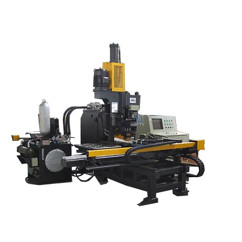CNC Steel Plate Punching Drilling Marking Machine FINCM  CNC Hydraulic 1200KN Punching Hydraulic Hole Punching Machine