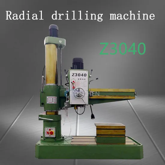 Hydraulic Radial Drilling Machine Metal Universal Radial Drilling Vertical Spindle