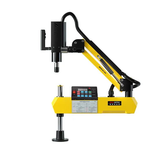 110-240V Touch Screen Vertical Section Arm Tapping Machine