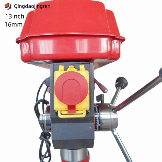 High-Precision 16mm 13-Inch Drill Press with 12 Speed Settings