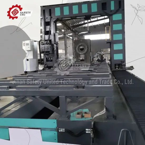 Bd-Series Heavy Duty Gantry Movable 3D CNC Steel H-Beam Drilling Cutting Machine