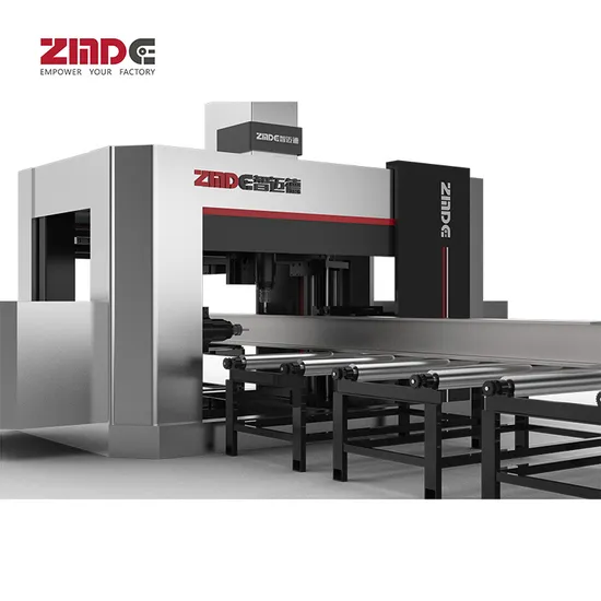 Advanced Zmde Automated CNC Drilling Machine for Steel Plates