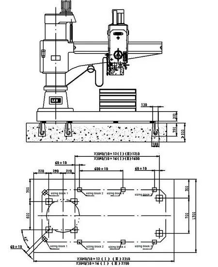 CNC Bench Small Radial Drilling Press Machine Price Provide Overseas Service