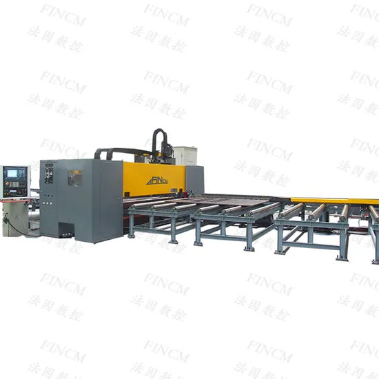 BHD1207A/3 FINCM CNC Hydraulic H Beam Hole Drilling Machine For Steel Structure