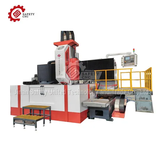 Customized Pmd Series CNC Hydraulic Gantry Movable Metal Plate Drilling Milling Machine