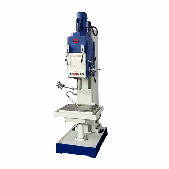 Vertical Manual Sumore 40mm Tool Industrial Drill Press Machines Drilling Machine in China
