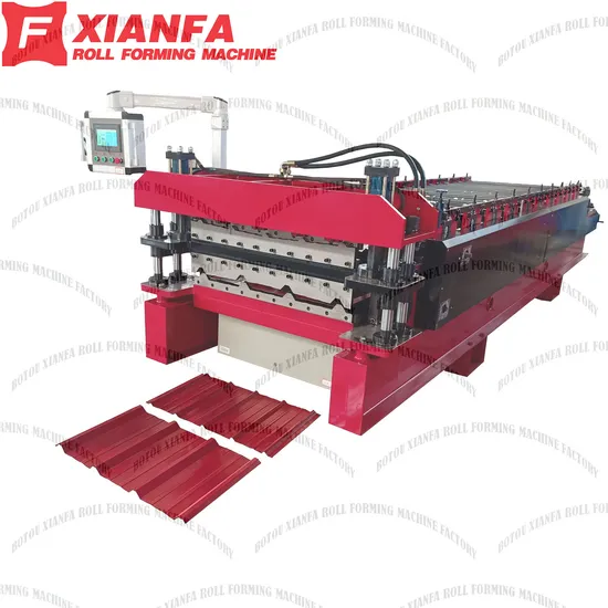 America Steel Sheet Profiling Machine Double Layer Pbr Roof Sheet Roll Forming Machine