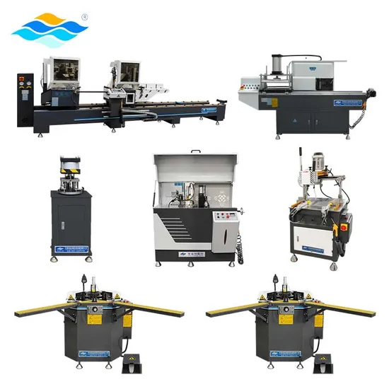 CNC Complete Set Aluminium Window Making Machine Aluminum Window Door Machinery Aluminium Window Frame Making Machine Aluminum Window Manufacturing Equipment