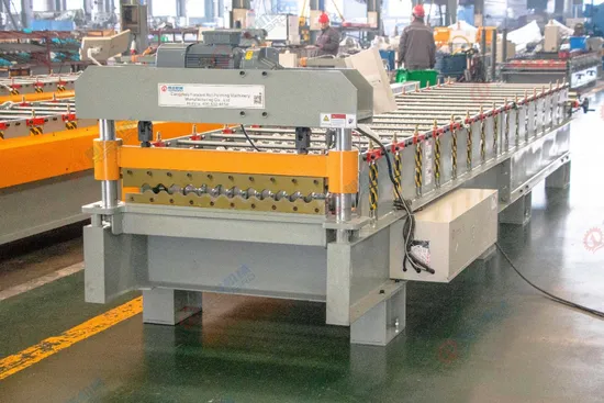 Forward Corrugated Roofing Sheet Making Machine Tile Making Machinery