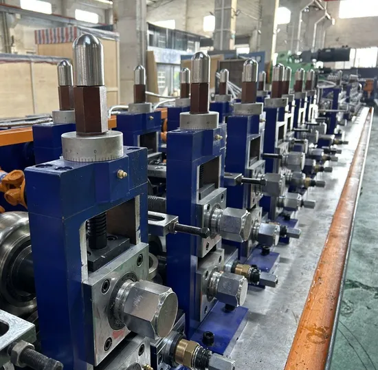 High Frequency Pipe Welding Galvanized Pipe Making Machine