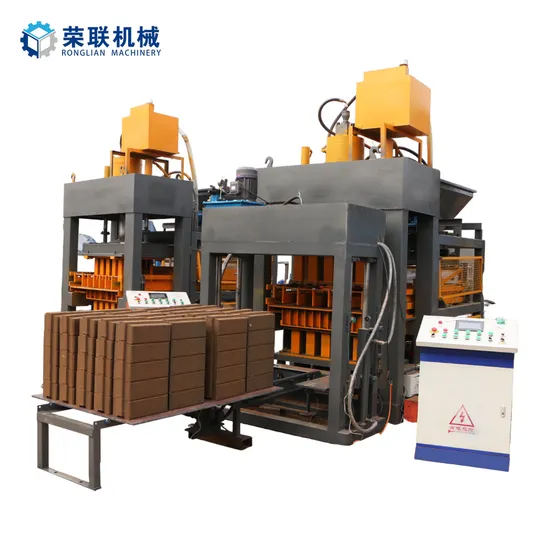 Rl200tons Automatic Ecological Brick Making Machine for Clay Soil Compressed Earth Blocks