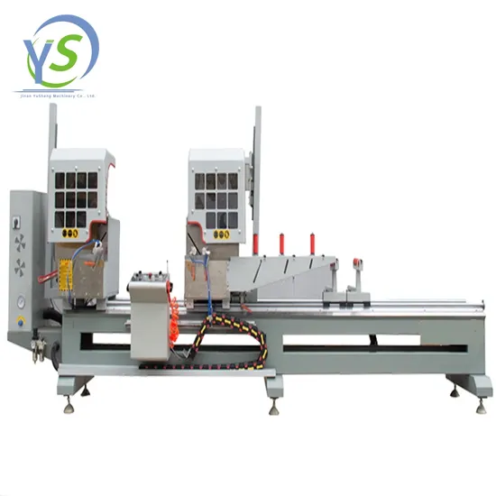 Double Head Miter Saw/PVC UPVC Aluminum Profile Cutting Machine/PVC Doors and Windows Machinery