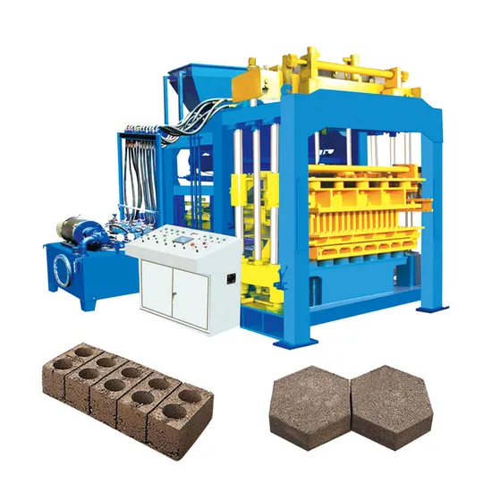 Popular Qt 4-15 Brick Making Machinery Full Automatic Clay Concerete Cement Block Production Line Block Machine
