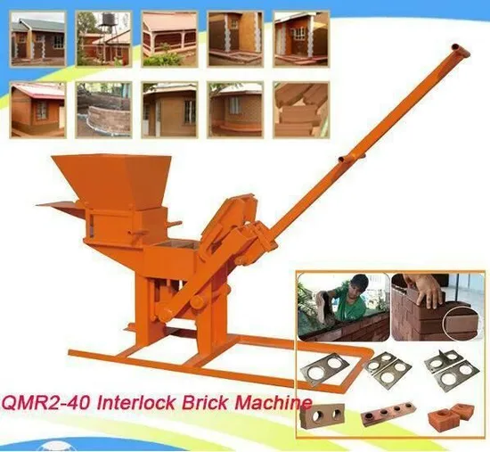 Eco-Friendly Clay Soil Brick Making Machine with Customized Color Option