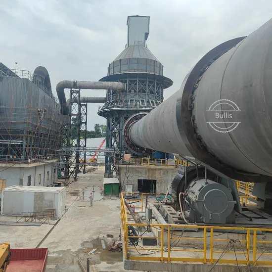 Multi-Functional Modern Cement Production Line Limestone Dolomite Rotary Kiln