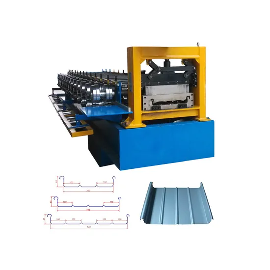 Standing Seam Sheet Metal Roofing Making Machine