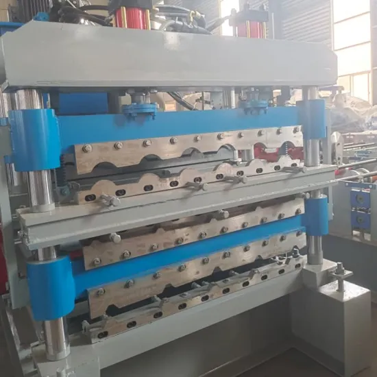 Fast Galvanized Steel Roofing Sheet Press Glazed Roll Forming Machine Metal Siding