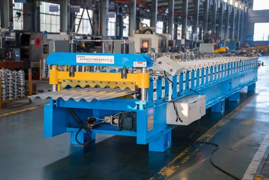 Forward Corrugated Sheet Metal Roofing Sheet Making Machine