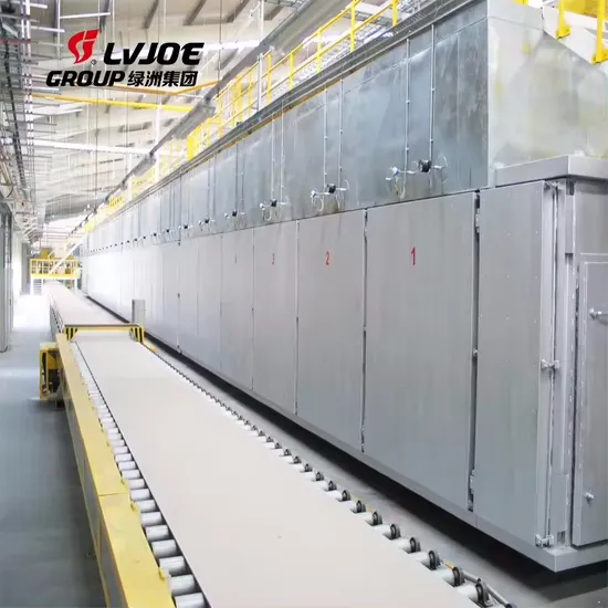 Automatic Gypsum Board Production Line Drywall Making Machinery Hebei Lvjoe