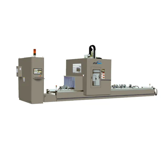 Aluminum CNC Machining Centre Machine 4 Axis for Curtain Wall
