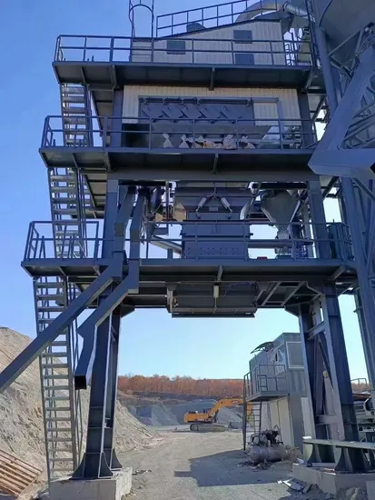 Stationary Batch Type Asphalt Mixing Plant with Capacity
