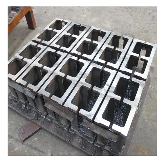 Qt10-15 Strong Vibration Table Auto Hollow Brick Machine