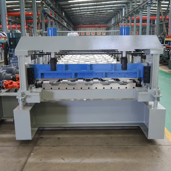 910 Wall and Roof Panel Color Steel Panel Roll Forming Machine Full Automatic Forming Machinery for House and Factory Building Material