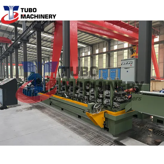 Hr Automatic Round Square ERW76 Tube Roll Forming Machine for Building Construction