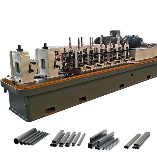 ERW High Frequency Tube Mill Machinery for The Production of Iron Profiles Square/Round Steel Pipe Making Equipment