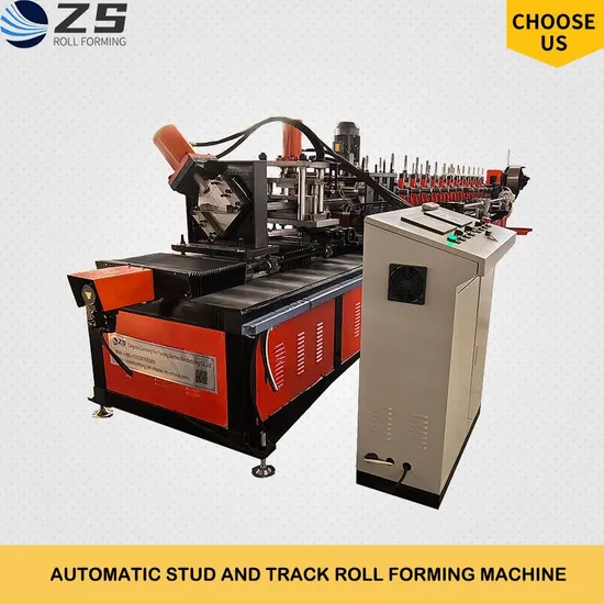 High Speed C U V Stud and Track Cold Roll Forming Machine