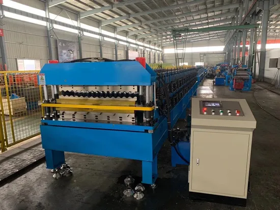 Double Layer Roof Sheet Panel Roll Forming Machine