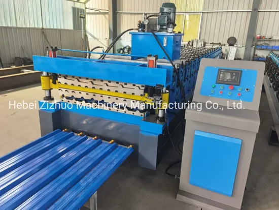 Tr4 Tr5 Steel Glavanized Double Layer Roof Ibr Deck and Step Tile Cold Roll Forming Roofing Sheet Building Material Making Machine Machinery Price