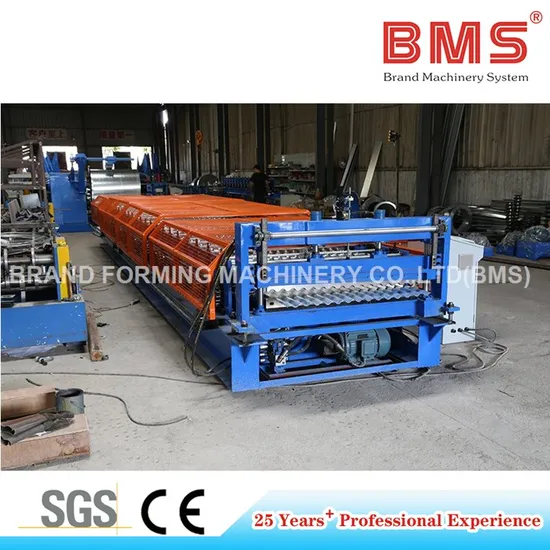 Xiamen BMS Auto Corrugated Roof Panel Cold Roll Forming Machine/Making Roll Forming Machinery/PPGI Material