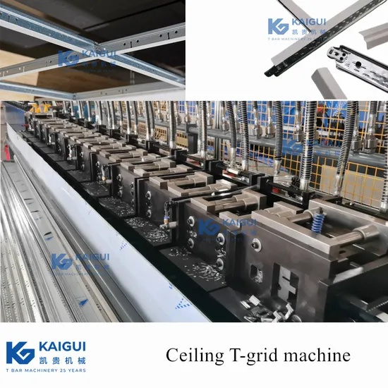 Automatic Precisely Engineered False Ceiling T Grid Roll Forming Machines