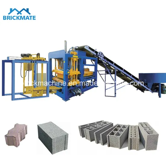 Medium Scale Qt4-18 Automatic Hydraulic Concrete Hollow Block Making Machine Factory Price