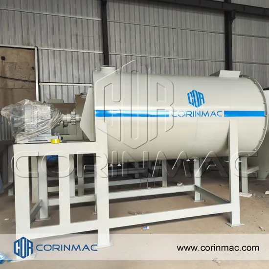 Dry Cement Powder Mortar Mixing Equipment Spiral Ribbon Blender Mixer Machine