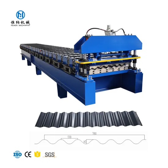 Automatic Aluminum Corrugated Galvanized Steel Wave Shape Panel Wall Roof Iron Roofing Sheet Making Roll Former Forming Machine for Sale