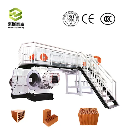 Clay Brick Making Machine Jky55 Double Stage Vacuum Extruder with 11000-25000 Bricks Hourly for Automatic Clay Bricks Production Line