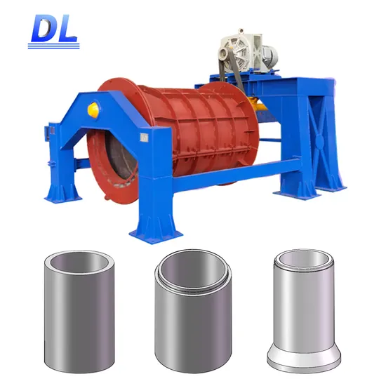 Spinning Roller Horizontal Concrete Culvert Pipe Making Machine