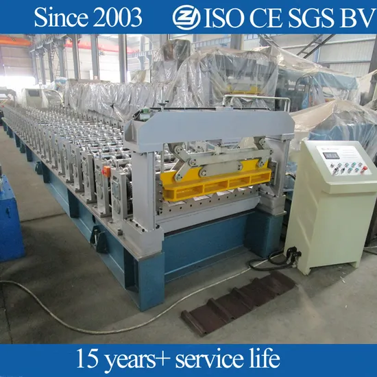 36 Months Warranty High Quality Glazed Steel Metal Trapezoidal Type Roof Panel Sheet Cold Roll Making/Forming Machine Building Material